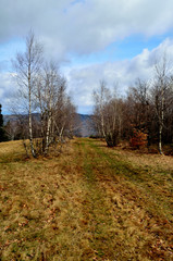 panorama wzgórz