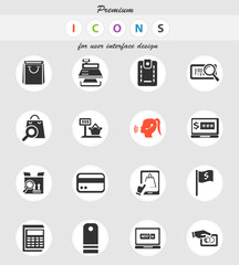 e-commerce icon set