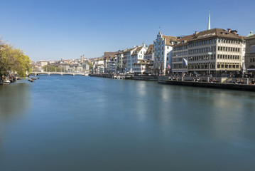 Fototapeta premium Zürich Limmatquai