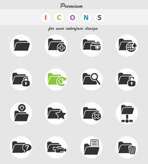 folder icon set