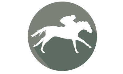 Horse racing icon