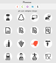 job icon set