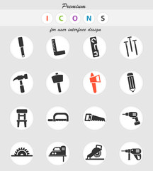 joinery icon set