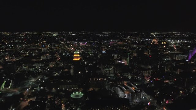 Aerial Texas San Antonio September 2016 4K