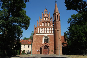 Fototapeta na wymiar Bydgoszcz, Kosciol pw. Krolowej Pokoju.