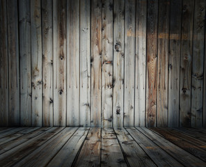 old wooden interior