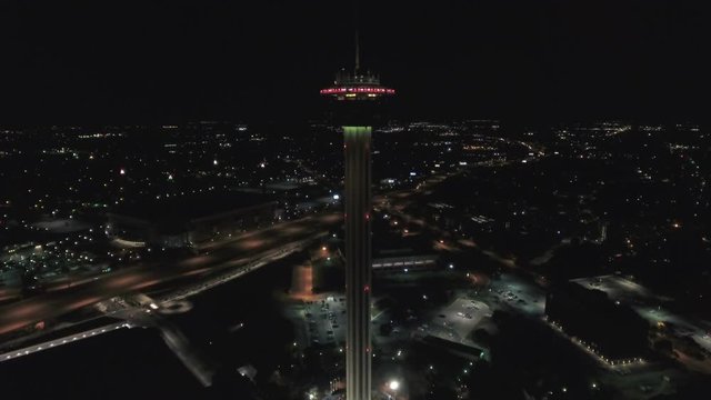 Aerial Texas San Antonio September 2016 4K