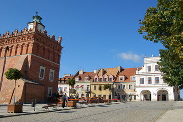 Fototapeta premium Sandomierz, Rynek.