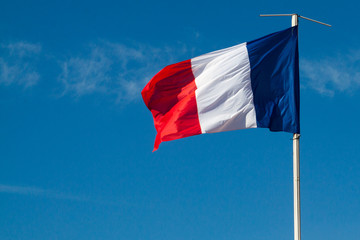 Naklejka na ściany i meble Bandiera francese