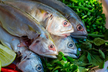 Mackerel with Spicy Soup (Thai Food)