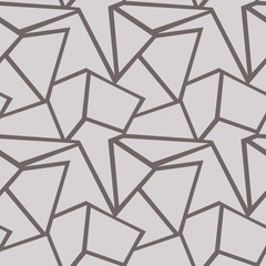 Seamless vector geometric patterns. Background with triangles in pastel colors. Graphic illustration. Print for wrapping, wallpaper, decor, surface