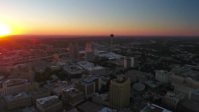 Aerial Texas San Antonio September 2016 4K