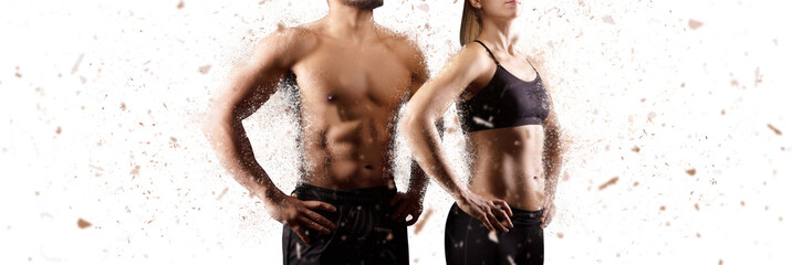 Creating the perfect male female upper body
