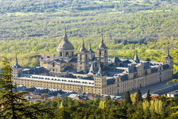 Fototapeta na wymiar The Royal Seat of San Lorenzo de El Escorial