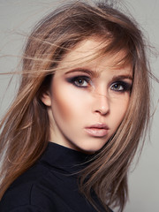 Naklejka premium Beautiful girl