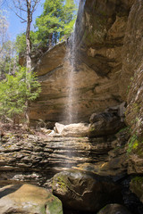 Anglin Falls is a waterfall in Rockcastle County, Kentucky.