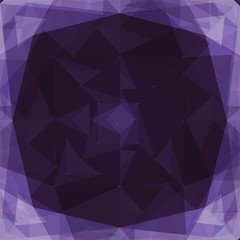 Abstract vector mesh background. Chaotically connected points and polygons flying in space. Flying debris. Futuristic technology style card. Lines, points, circles and planes. Futuristic design.