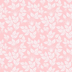 Vector flower seamless pattern background. Elegant texture for backgrounds. Classical luxury old fashioned floral ornament, seamless texture for wallpapers, textile, wrapping.