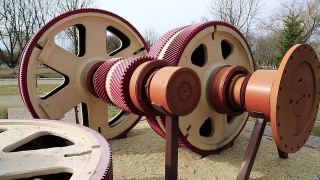Gear reducers. Big reduction gear