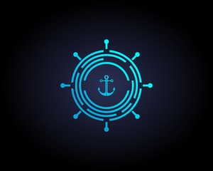 Ocean logo vector