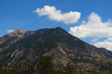 Obraz na płótnie Canvas Paysage de Montagne (Alpes)