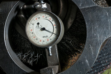 bars pressure sensor on the machine