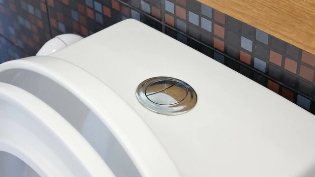 flushing toilet