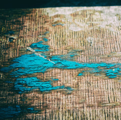 abstract texture of a piece of painted  wood