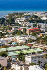 ville de Saint-Denis, quartier de la Petite-île, Réunion 