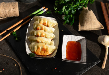 Gyoza dumplings