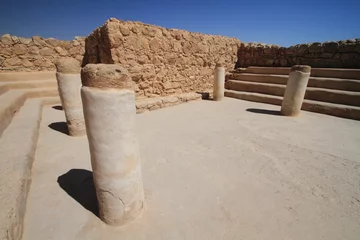 Cercles muraux Travaux détablissement fortezza di masada egitto