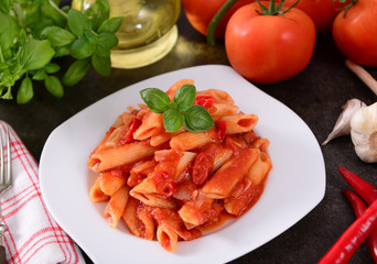 Penne pasta