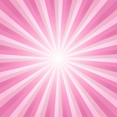 Obraz premium Abstract soft Pink rays background. Vector EPS 10, cmyk.