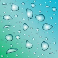 Fototapeta na wymiar water drops wallpaper
