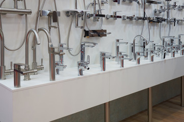 Many mixers in the store