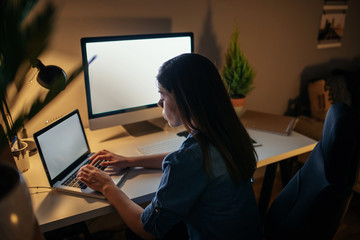 Dedicated to her work