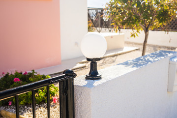 Street lamp outdoor