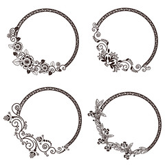 Decorative Vintage Frames Set