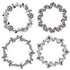 Decorative Vintage Frames Set