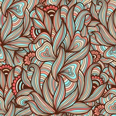 Vector flower seamless pattern element. Elegant texture for backgrounds. Classical luxury old fashioned floral ornament, seamless texture for wallpapers, textile, wrapping.