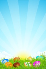 Easter Holiday Background