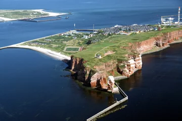 Wanddecoratie Luchtfoto Aerial View of the Island of Heligoland   © Markus S.