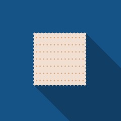 Matzah, Passover cracker vector