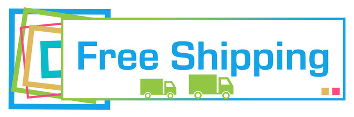 Free Shipping Colorful Squares Bar 