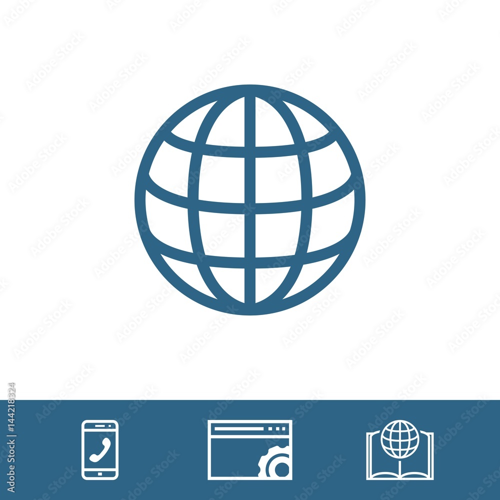 Canvas Prints web icon stock vector illustration flat design