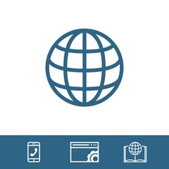 web icon stock vector illustration flat design