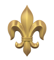 Fleur-de-lis Isolated © nerthuz