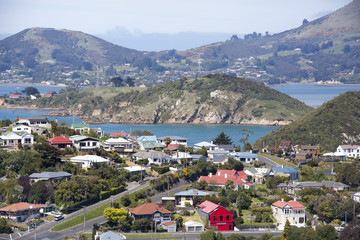 Fototapeta na wymiar New Zealand's Little Town