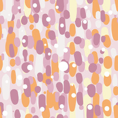 A lot of colourful spots, abstract seamless pattern