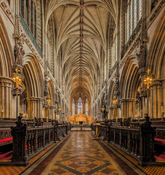 Lichfield Cathedral Interior